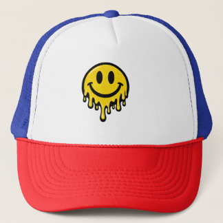 Casquette de camionneur en mousse avec visage sour