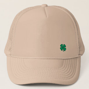 Casquette de camionneur en mousse bronzée Trèfle i