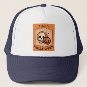 Casquette de camionneur Happy Halloween