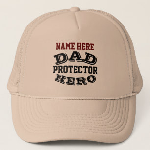 CASQUETTE DE CAMIONNEUR HÉROS PROTECTEUR PÈRE PERS