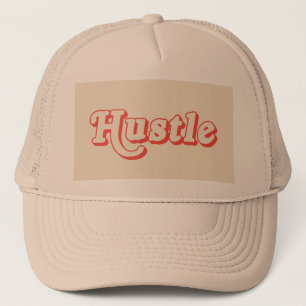 Casquette de camionneur Hustle Casquette à typog