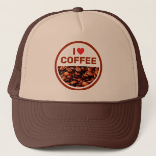 Casquette de camionneur I Love Coffee™