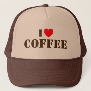 Casquette de camionneur I Love Coffee™