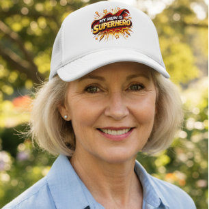Casquette de camionneur Ma Maman est une super-hér