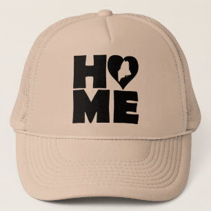 Casquette de camionneur Maine Home Heart State