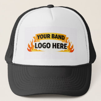 🎵 Casquette de camionneur Merch du groupe | Logo