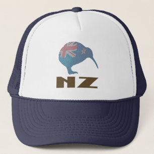Casquette de camionneur moderne néo-zélandaise Kiw