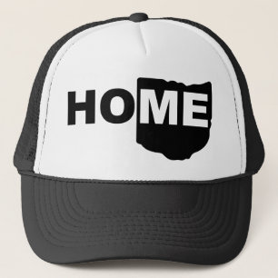 Casquette de camionneur Ohio Maison Loin de l'État