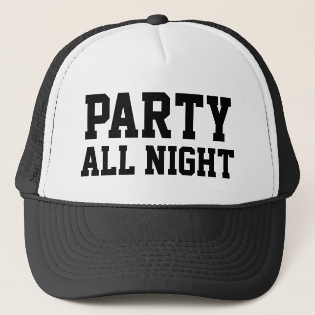 Casquette de camionneur Party All Night™ (Devant)