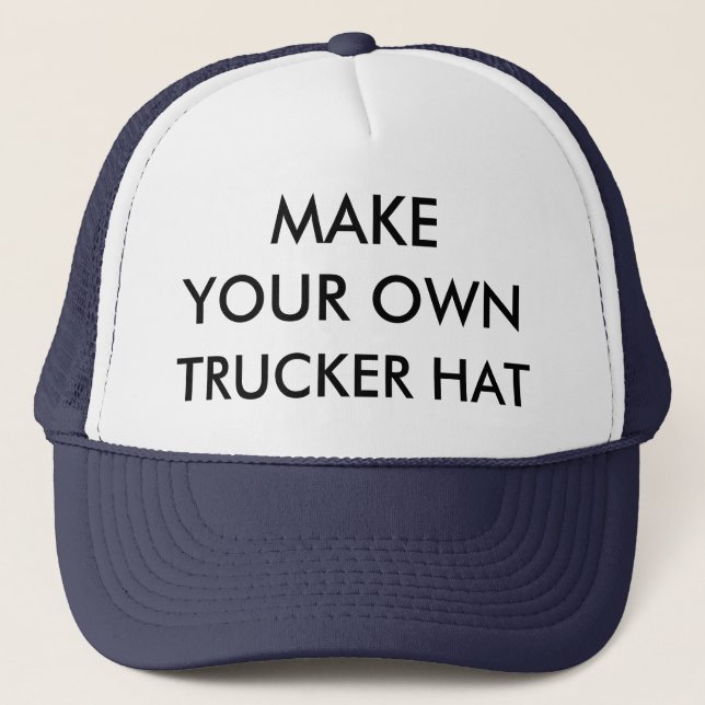 CASQUETTE de CAMIONNEUR personnalisé par coutume (Devant)