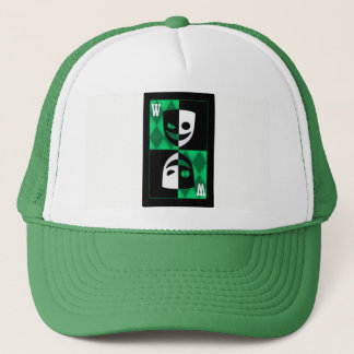 Casquette de camionneur Poker Diamants Joker Vert