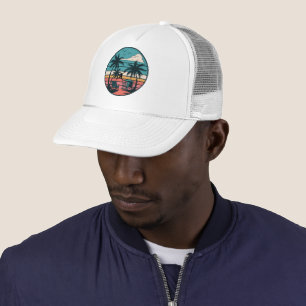 Casquette de camionneur pour aventure de vacances