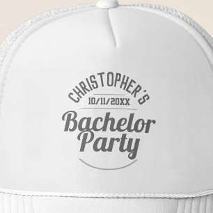 Casquette de camionneur pour enterrement de vie de