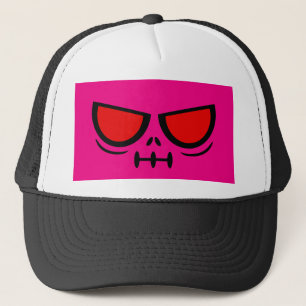 Casquette de camionneur Rose et Noir Grim Face™ Br