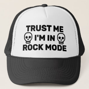 Casquette de camionneur Trust Me - I'm In Rock Mod