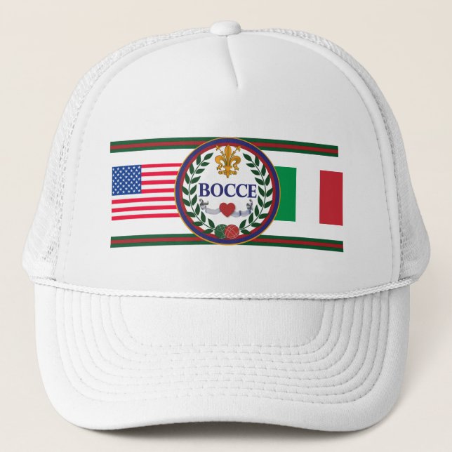 Casquette de camionneurs de Bocce Amérique NAD (Devant)