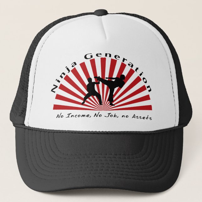 Casquette de camionneurs de génération de Ninja (Devant)