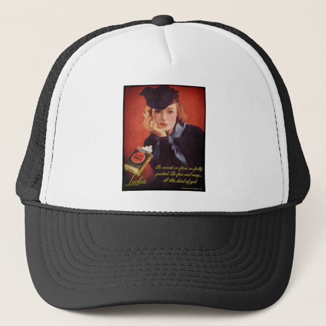 Casquette de camionneurs de "Luckie" (Devant)