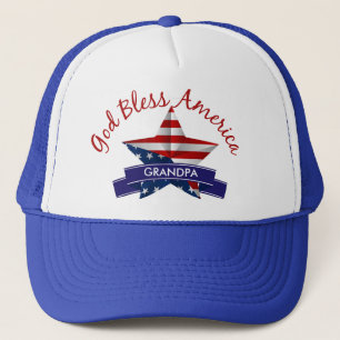 Casquette de camions God Bless America