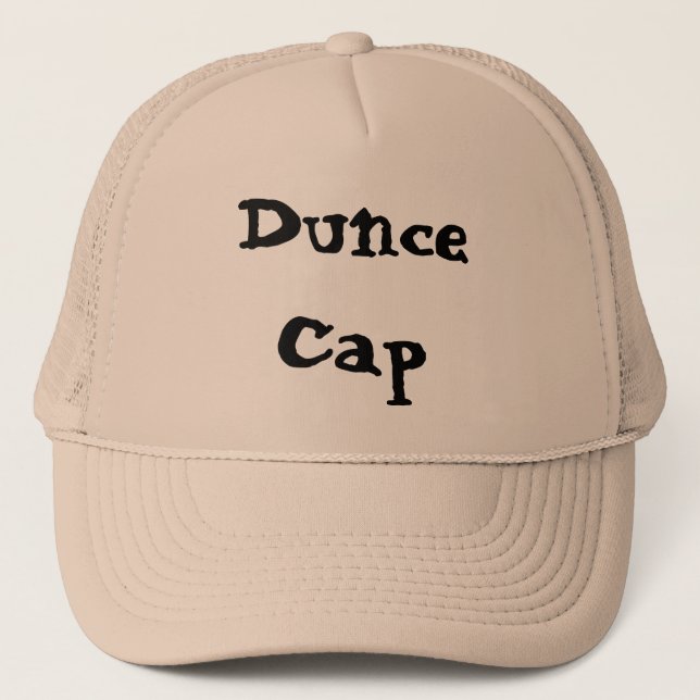 Casquette de cancre (Devant)