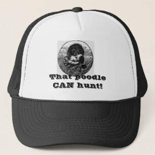 Casquette de caniche de chasse