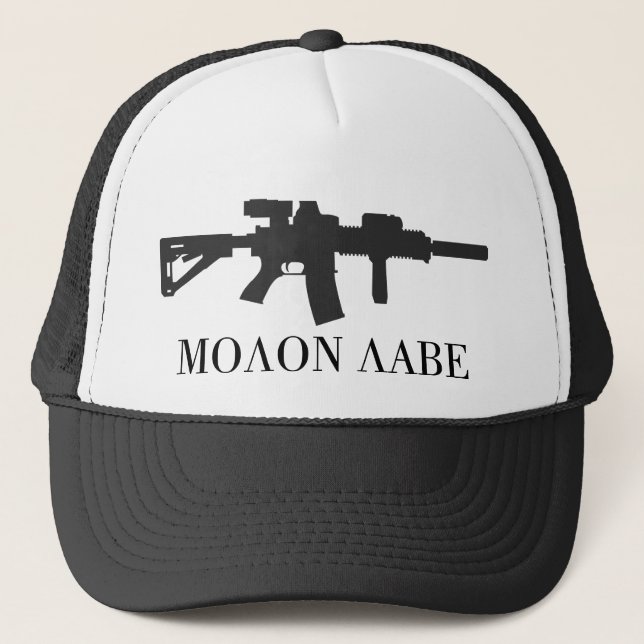 Casquette de carabine de Molon Labe (Devant)