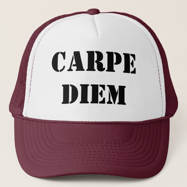 Casquette de Carpe Diem (Devant)