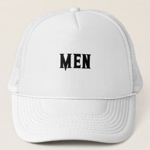 Casquette de Casquette de couleur blanc et blanc p