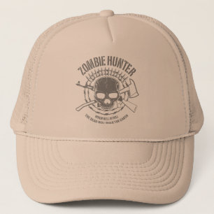 Casquette de chasseur de zombi