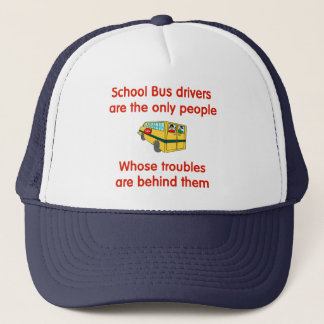 Casquette de chauffeur d'autobus scolaire