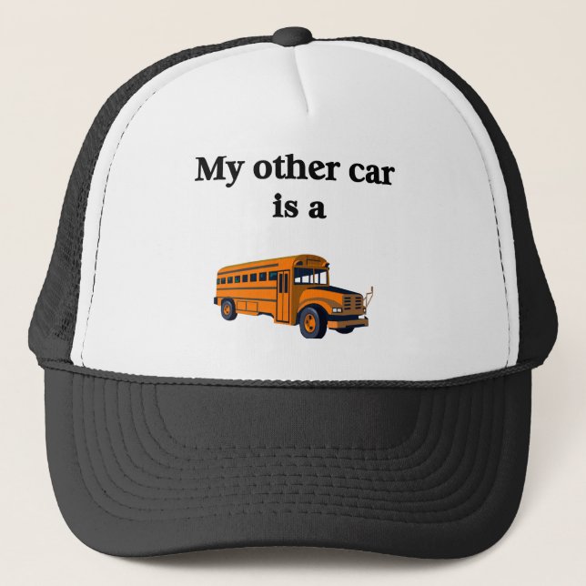 Casquette de chauffeur d'autobus scolaire (Devant)