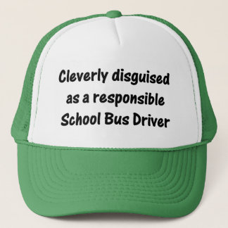 Casquette de chauffeur d'autobus scolaire