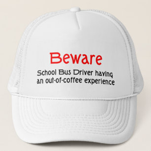 Casquette de chauffeur d'autobus scolaire