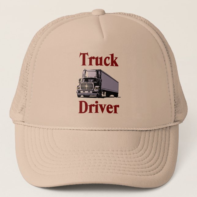 Casquette de chauffeur de camion (Devant)