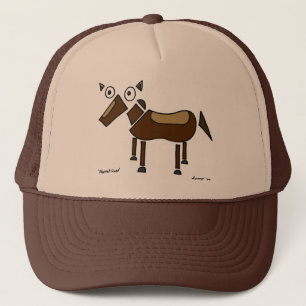 Casquette de cheval Abstrait