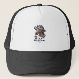 Casquette de cheval Derby vintage Talk Derby To Me