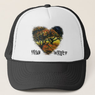 Casquette de coeur sauvage