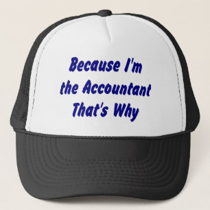 Casquette de comptable
