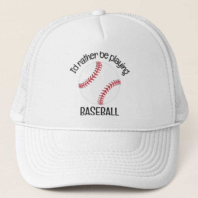 Casquette de conception de base-ball (Devant)