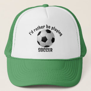 Casquette de conception de football