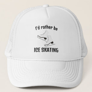 Casquette de conception de patinage sur glace