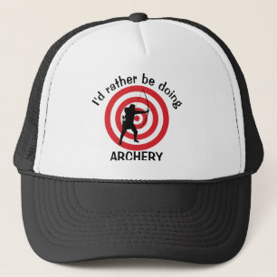 Casquette de conception de tir à l'arc