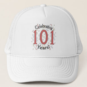 casquette de confetti, 101 ans de fête