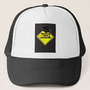 Casquette de construction de diplômé
