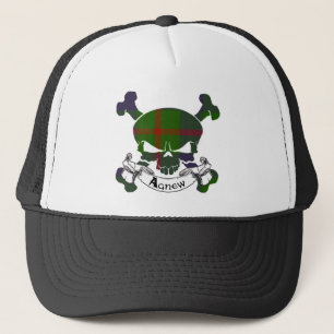 Casquette de crâne de tartan d'Agnew