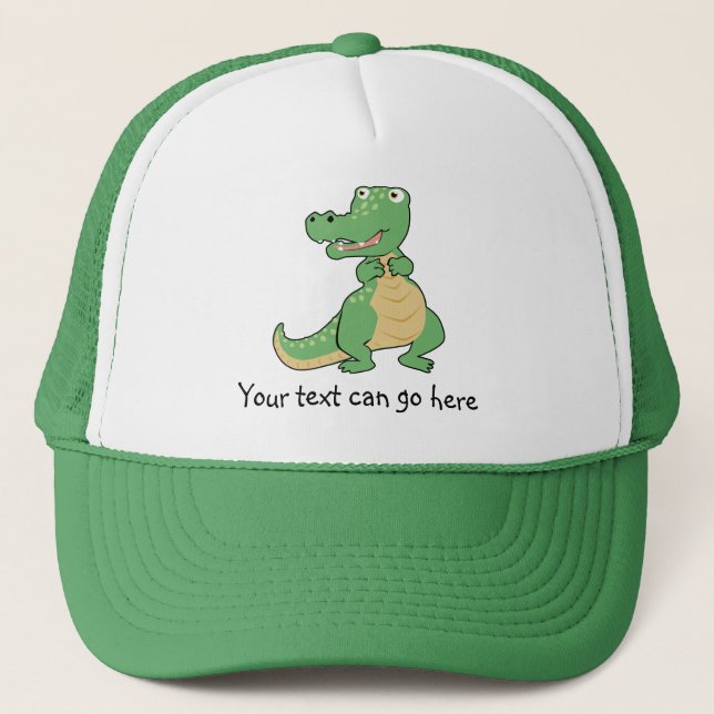 Casquette de crocodile de bande dessinée (Devant)