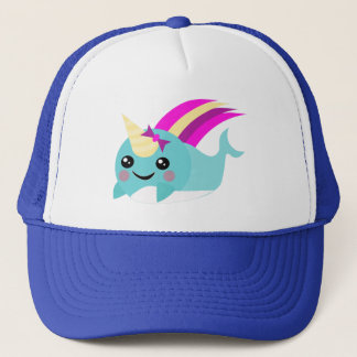 Casquette de Cute Narwhal Trucker