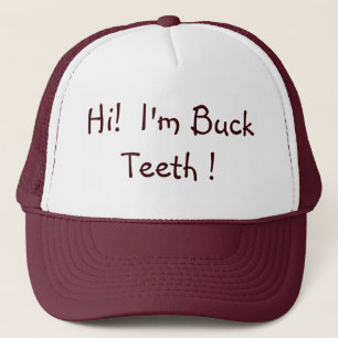 casquette de dents de buck
