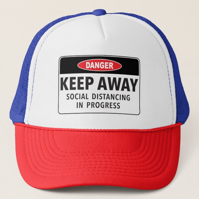 Casquette de détresse sociale (Devant)