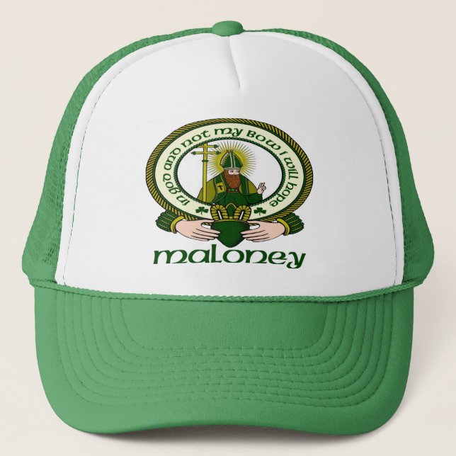Casquette de devise de clan de Maloney (Devant)